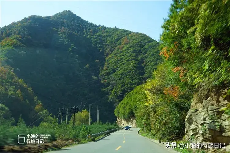 西安秦岭赏秋一日游推荐，景美路好车少，串联2座古镇，自驾超棒  -图2