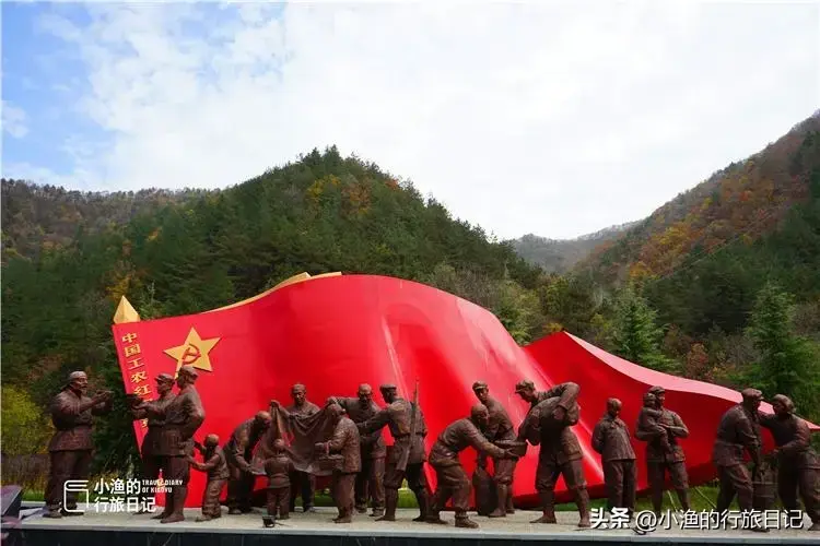 西安秦岭赏秋一日游推荐，景美路好车少，串联2座古镇，自驾超棒  -图5