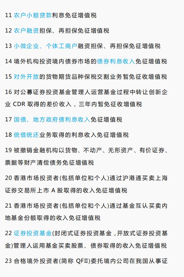 财务总监熬了24小时，汇总了2023年增值税优惠手册，附最新税率表  -图5